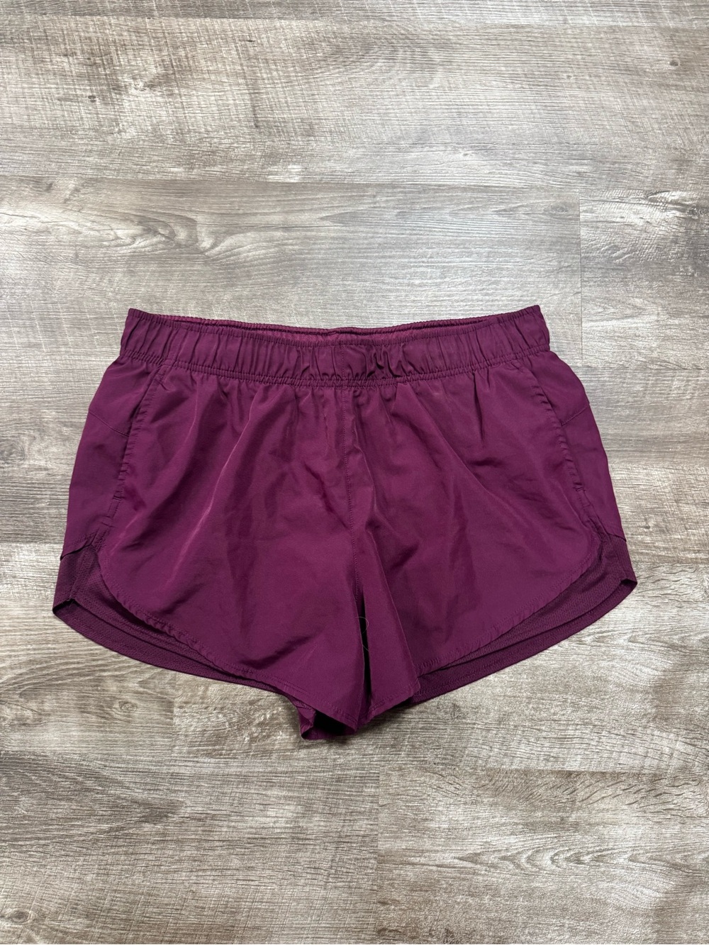 Athletic Works Maroon Color Shorts Large